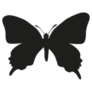 Motýľ - samolepiaca dekoračná nálepka