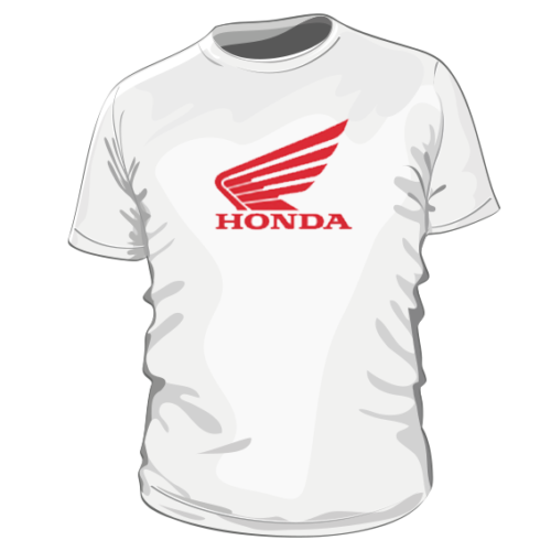 Honda - pánske bavlnené tričko s potlačou