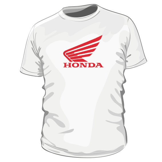 Honda - pánske bavlnené tričko s potlačou