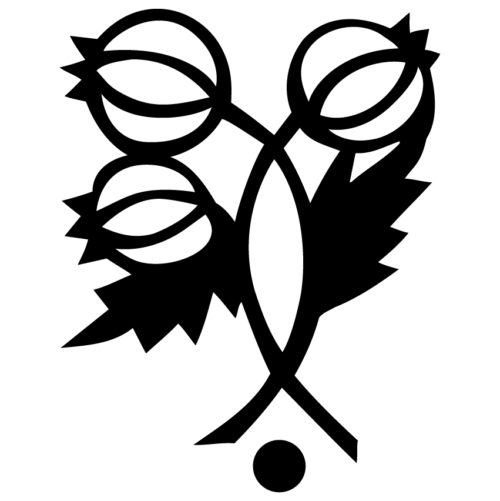 Kvetinka - samolepiaca dekoračná nálepka