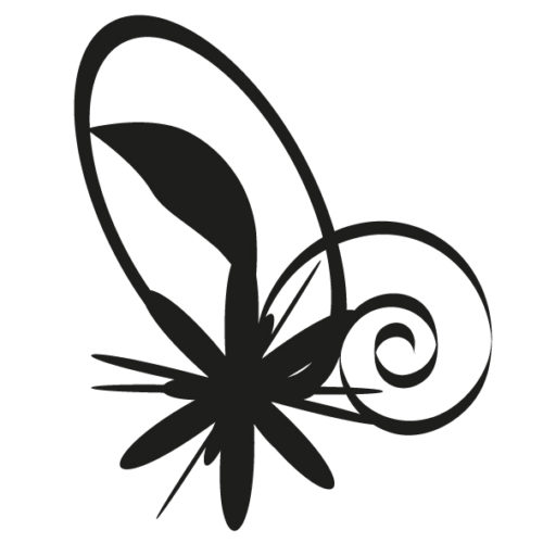 Kvetinka - samolepiaca dekoračná nálepka