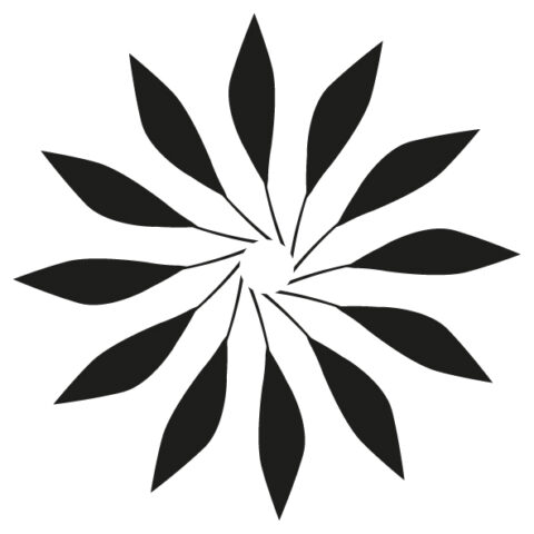 Kvetinka - samolepiaca dekoračná nálepka