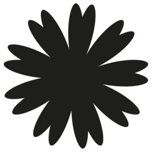 Kvetinka - samolepiaca dekoračná nálepka