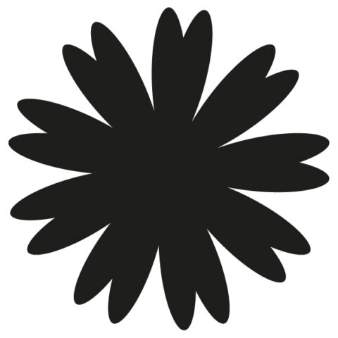 Kvetinka - samolepiaca dekoračná nálepka