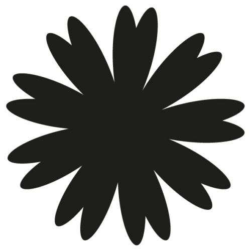 Kvetinka - samolepiaca dekoračná nálepka