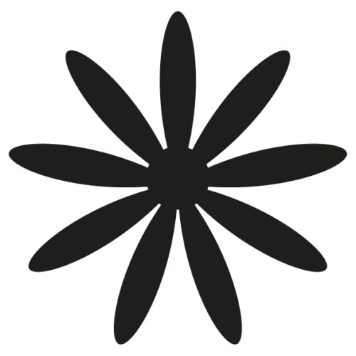 Kvetinka - samolepiaca dekoračná nálepka