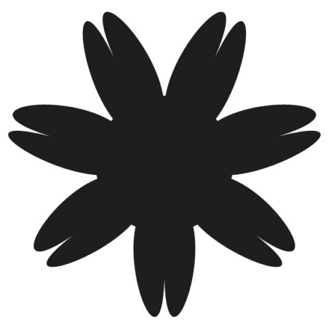 Kvetinka - samolepiaca dekoračná nálepka
