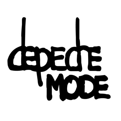 Depeche Mode - samolepka