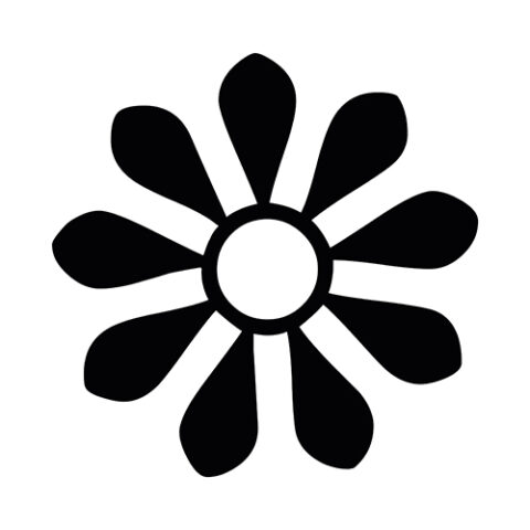Kvetinka - samolepiaca dekoračná nálepka