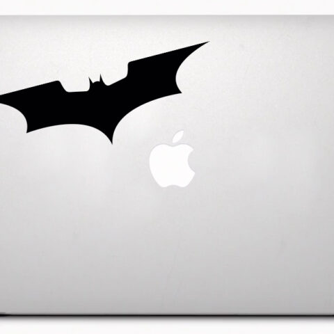 Batman - samolepiaca dekoračná nálepka na Macbook