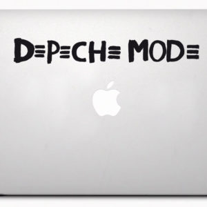 Depeche Mode - samolepiaca dekoračná nálepka na Macbook