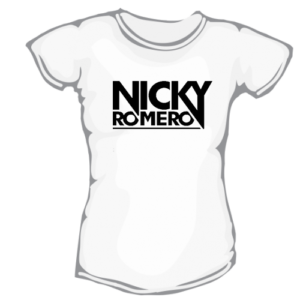 Nicky Romero - dámske bavlnené tričko s potlačou