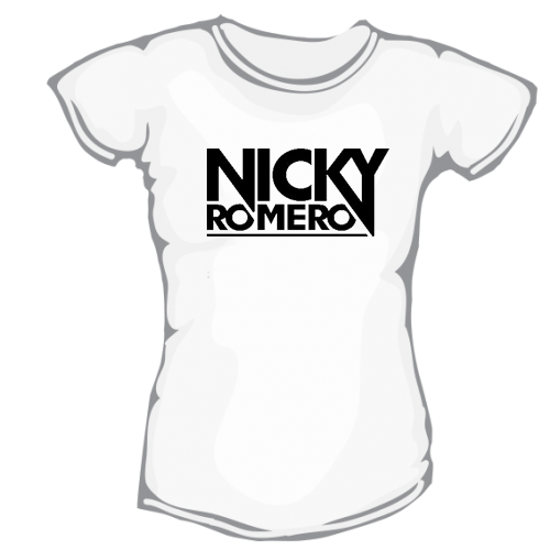 Nicky Romero - dámske bavlnené tričko s potlačou
