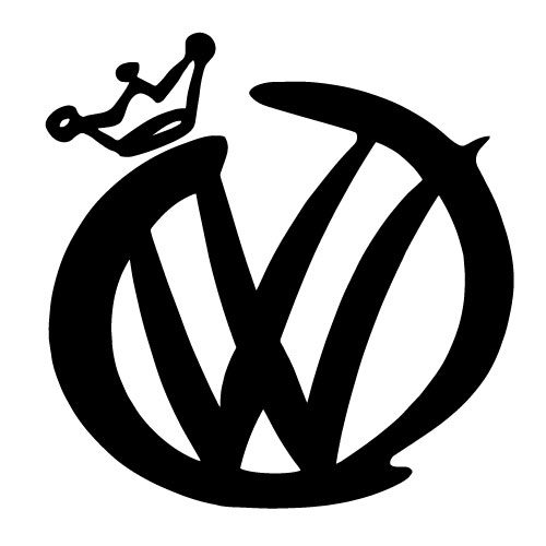VW queen - samolepka