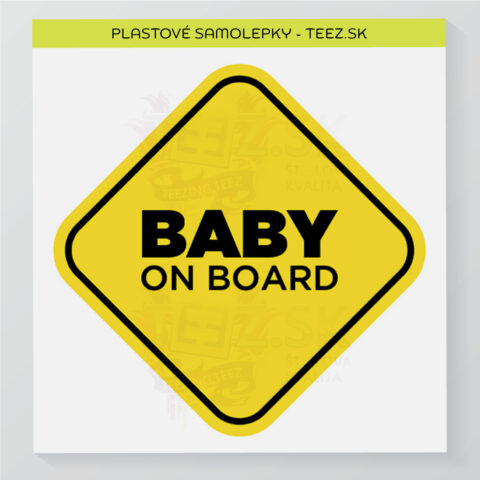 Dieťa v aute - Baby on board