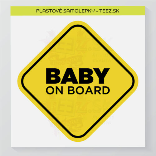 Dieťa v aute - Baby on board