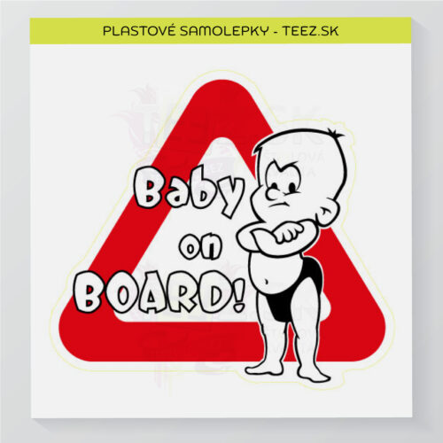 Dieťa v aute - Baby on board