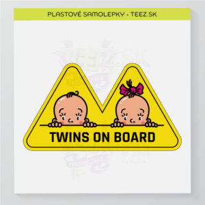 Dvojičky v aute - Twins on board