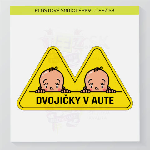 Dvojičky v aute